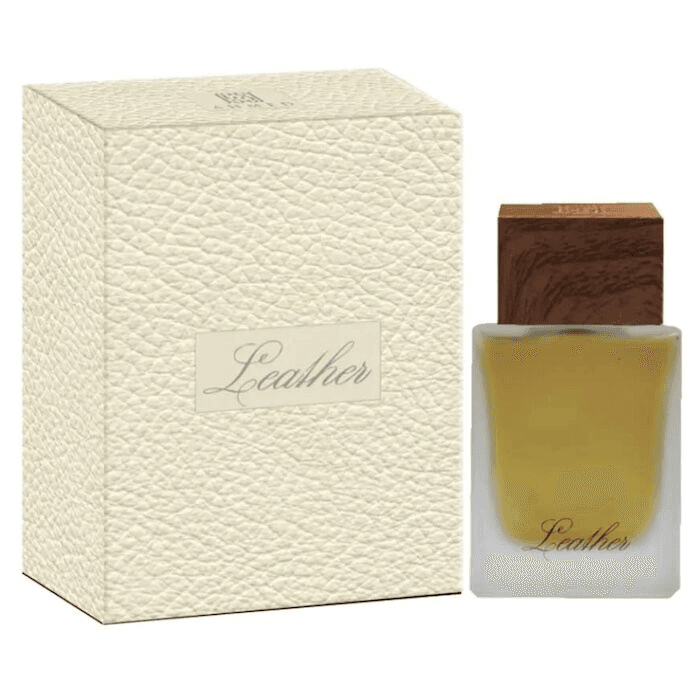 Ahmed Al Maghribi Leather 50ml — bottle and packaging