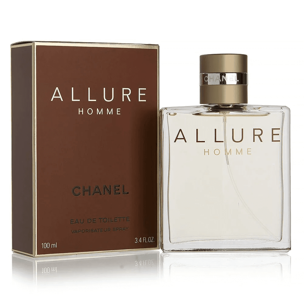 Chanel Allure Homme — bottle and packaging