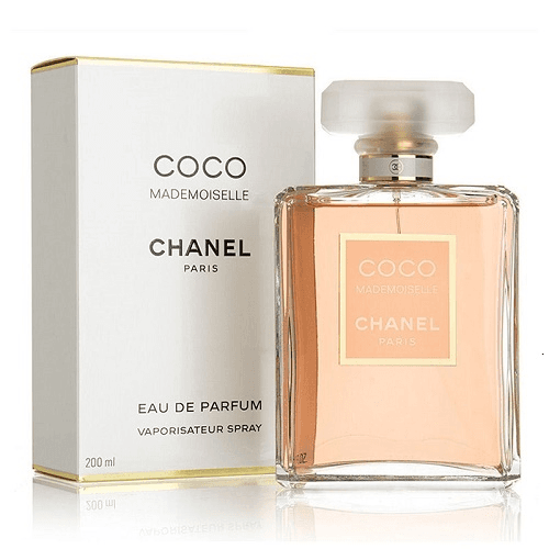 Chanel Coco Mademoiselle 200ml — bottle and packaging