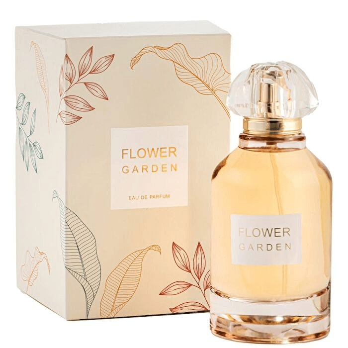 Flower Garden Perfume — bottle and packaging