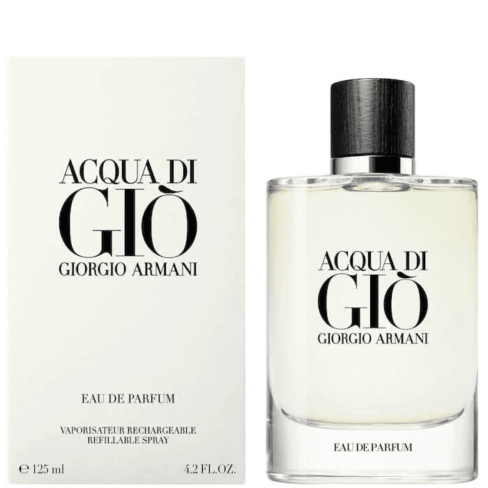 Giorgio Armani Acqua Di Gio — bottle and packaging