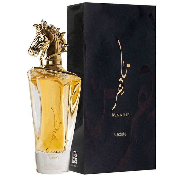 Maahir Perfume — bottle and packaging