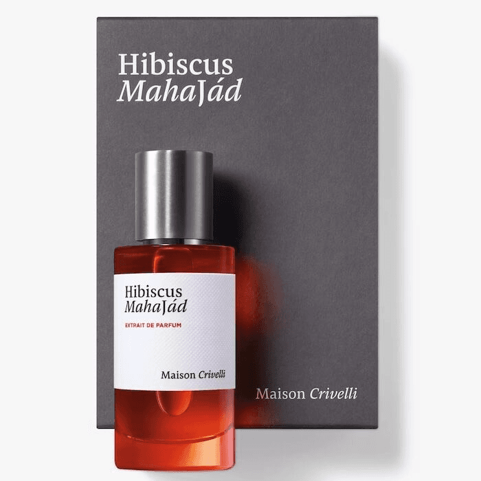 Maison Crivelli Hibiscus Mahajad — bottle and packaging