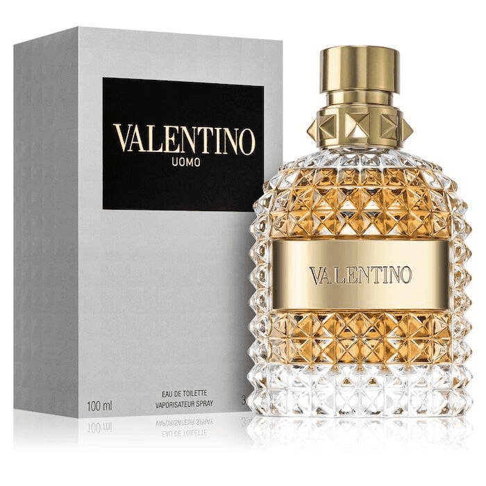 Valentino Uomo — bottle and packaging